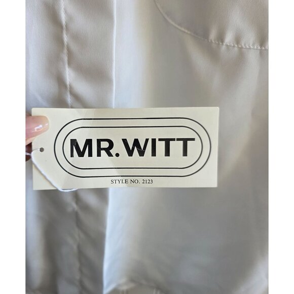 Mr. Witt 1980s Womens Blouse Size 6 Embroidered Lace Coquette Romantic Feminine - Picture 5 of 10